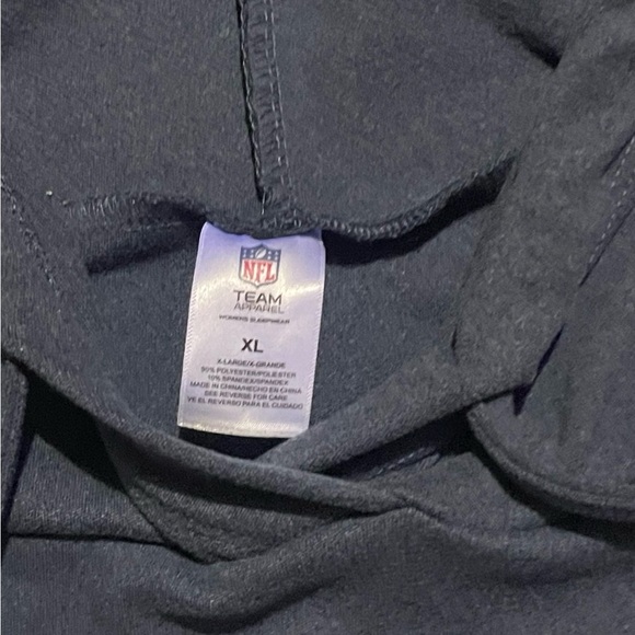 NFL Dallas Cowboys Football Blue Pullover‎ Hoodie Sweatshirt Women’s Xl - Picture 4 of 4